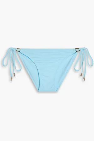 Melissa Odabash Vegas tie-detailed bikini briefs - Blue - IT 42