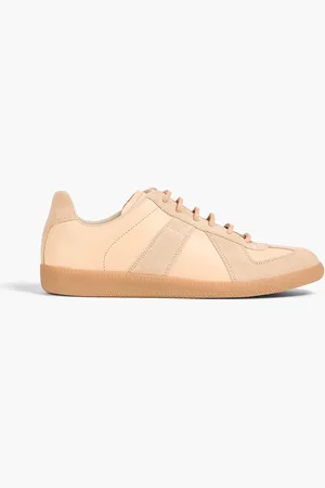 Maison Margiela Leather and suede sneakers - Orange - EU 40.5