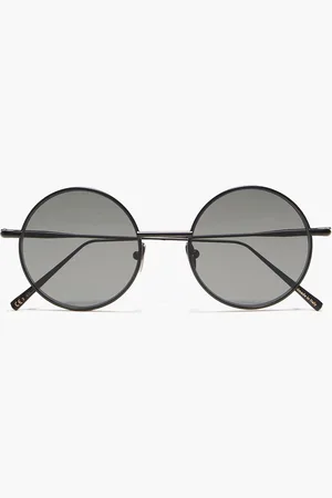Acne Studios Round-frame metal sunglasses - - OneSize