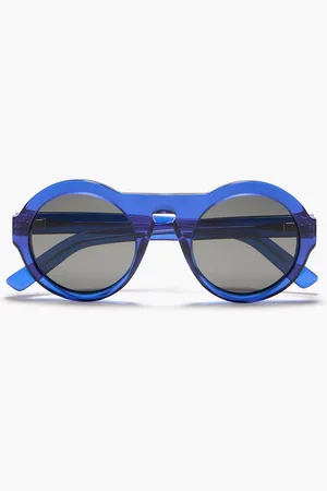 Acne Studios Round-frame acetate sunglasses - - OneSize
