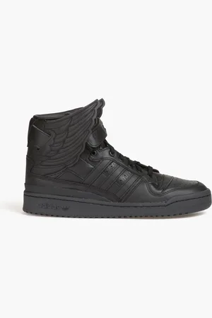 adidas JS Wings leather high-top sneakers - - UK 8