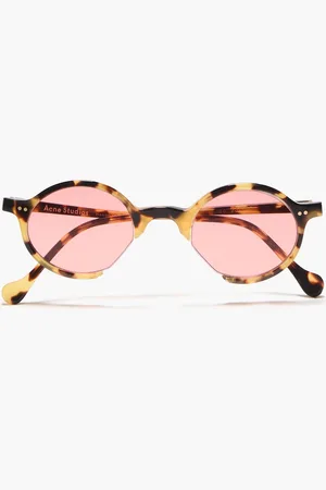 Acne Studios Round-frame acetate sunglasses - - OneSize