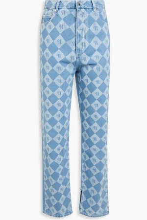 Nanushka Liam logo-print denim jeans - Blue - 34