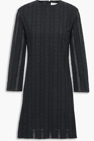 Chloé Crocheted cotton mini dress - - FR 34