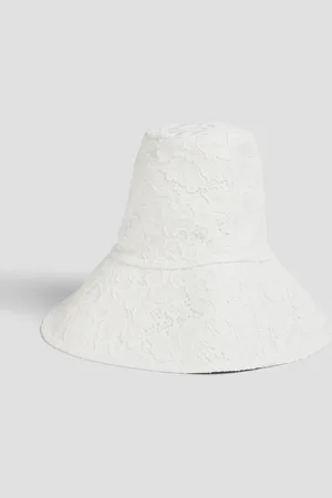 ZIMMERMANN Corded lace sunhat - White - ONESIZE