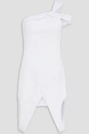 Simkhai Alessia one-shoulder ribbed jersey top - - L