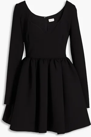 MAGDA BUTRYM Gathered wool-blend crepe mini dress - - FR 42