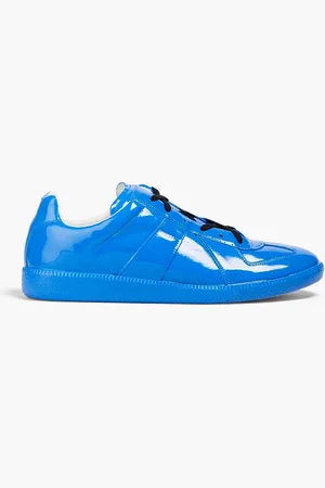 Maison Margiela Replica faux patent-leather sneakers - - EU 40