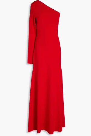 Victoria Beckham One-shoulder stretch-knit maxi dress - - UK 16