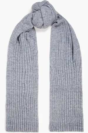 GENTRYPORTOFINO Alpaca-blend scarf - Blue - ONESIZE