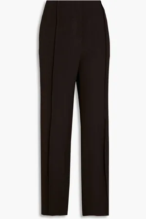 Jil Sander Crepe straight-leg pants - Brown - FR 42