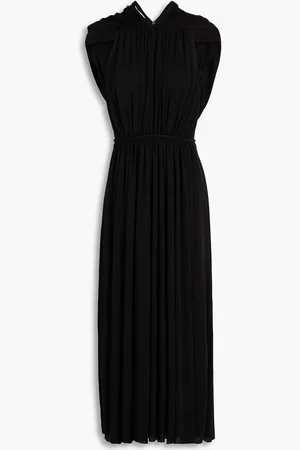 Another Tomorrow Cutout jersey midi dress - - IT 38
