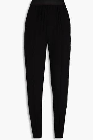 Maison Margiela Satin-trimmed cady slim-leg pants - - IT 42