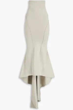 Rick Owens Knitted maxi skirt - Gray - M