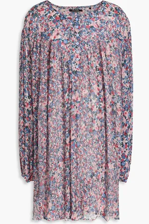 Isabel Marant Orion floral-print silk-georgette mini dress - - FR 38