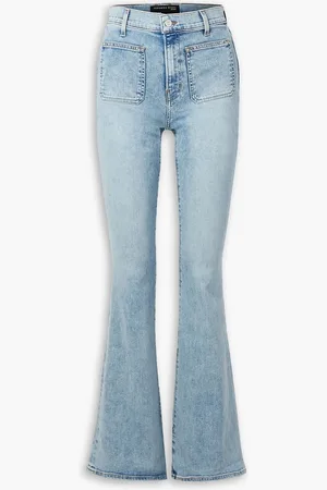 VERONICA BEARD Florence high-rise flared jeans - Blue - 28