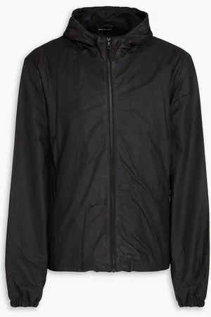 JOHN ELLIOTT Waxed leather hooded jacket - - 5