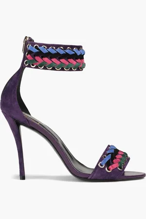 Roger Vivier Suede sandals - Purple - EU 34.5