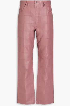 Acne Studios Leather pants - Pink - IT 50