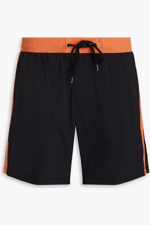 Y/OSEMITE Mid-length striped swim shorts - - 5