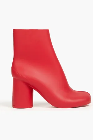 Maison Margiela Split-toe PVC ankle boots - - EU 35