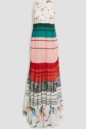 Missoni Tiered printed crochet-knit maxi dress - - IT 40