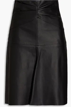 Isabel Marant Gladys leather skirt - - FR 34