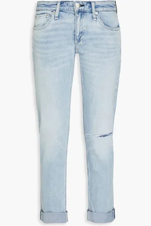 RAG&BONE Faded denim boyfriend jeans - Blue - 24
