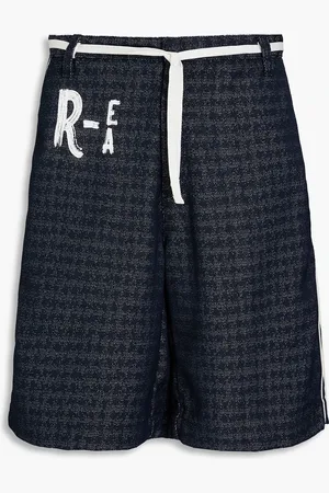 Emporio Armani Jacquard shorts - Blue - IT 54
