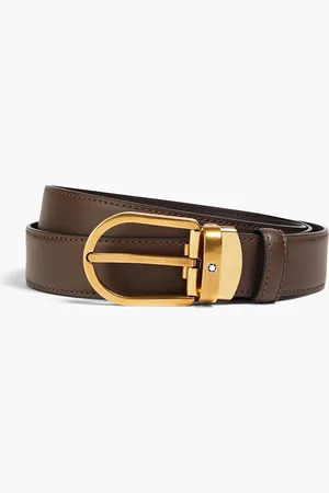 Montblanc Leather belt - - ONESIZE