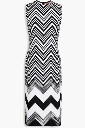Missoni Striped cotton-blend dress - - IT 38