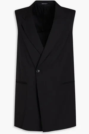 Emporio Armani Wool vest - - IT 54