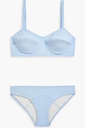 Lisa Marie Fernandez Goldwyn seersucker bikini - Blue - 1