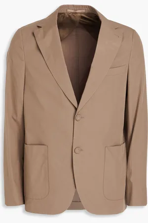 OFFICINE GENERALE Cotton blazer - Neutral - IT 48