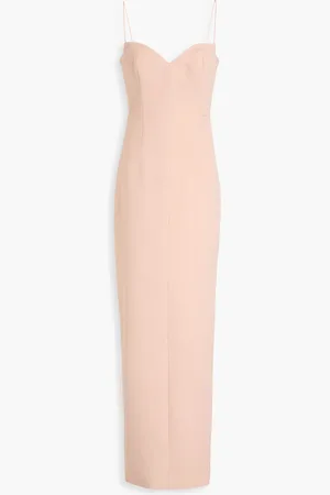 RACHEL GILBERT Bodie crepe gown - Pink - 5