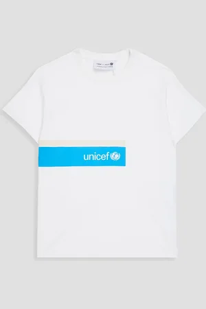 Chloé Printed cotton-jersey T-shirt - - S