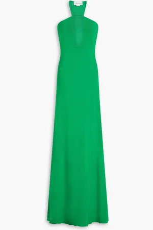 Victoria Beckham Cutout stretch-knit gown - - UK 12