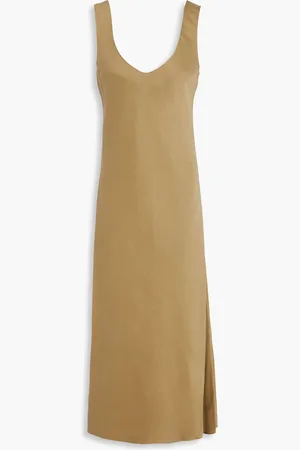 GENTRYPORTOFINO Cady midi dress - Yellow - IT 42