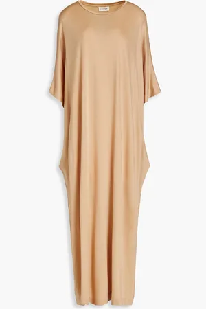 By Malene Birger Nelisa oversized satin-jersey maxi dress - Neutral - M