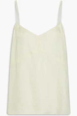 tibi Satin camisole - Yellow - US 2