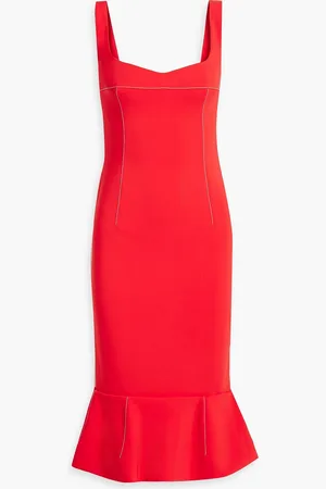 Marni Fluted cady midi dress - - IT 42