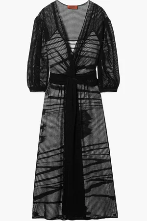 Missoni Belted open-knit midi dress - - IT 38