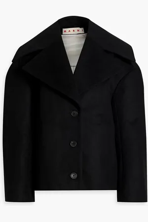 Marni Wool-blend felt coat - - IT 44