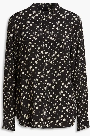 Isabel Marant Gemma floral-print silk crepe de chine blouse - - FR 34