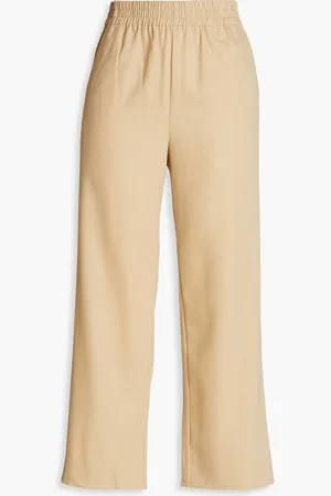 By Malene Birger Lucassino cropped wool straight-leg pants - Neutral - DE 34