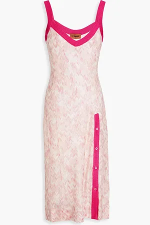 Missoni Crochet-knit dress - Pink - IT 46
