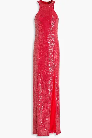 Missoni Sequined crochet-knit maxi dress - Red - IT 42