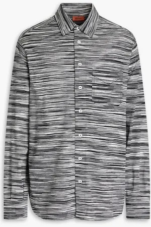 Missoni Space-dyed cotton-jersey shirt - - XS