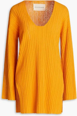 By Malene Birger Irisandra ribbed-knit sweater - Yellow - XXS