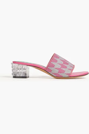 Marni Lamé-jacquard mules - - EU 35
